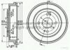 ASHUKI 1020-7004 Brake Drum